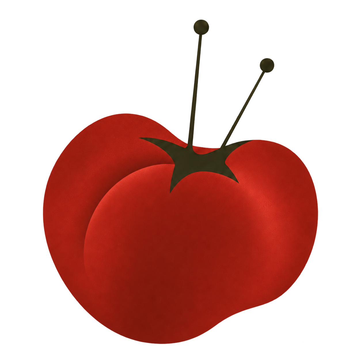 Airloom tomato pincushion icon